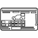 Mercedes-Benz 238-584-39-07 Label