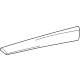 Mercedes-Benz 295-730-31-01-3F04 Trim Cover