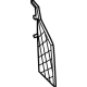 Mercedes-Benz 294-682-63-00 Baffle Plate