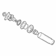 Mercedes-Benz 166-320-03-26 Shock Mount
