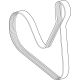 Mercedes-Benz 139-993-04-00 Serpentine Belt