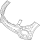 Mercedes-Benz 166-885-92-25-64-9999 Bumper Cover