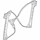 Mercedes-Benz 217-720-03-46 Window Regulator