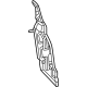 Mercedes-Benz 296-682-69-00 Baffle Plate