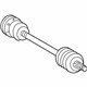 Mercedes-Benz 220-350-01-01 Axle Assembly