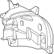 Mercedes-Benz 254-690-33-01 Rear Fender Liner