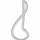 Mercedes-Benz 210-826-20-80 Tail Lamp Assembly Gasket