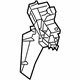 Mercedes-Benz 205-723-01-14 Lock Assembly Rear Bracket