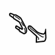 Mercedes-Benz 203-810-07-51-1424 Pull Handle