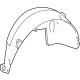 Mercedes-Benz 292-690-33-00 Wheelhouse Liner