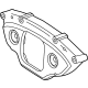 Mercedes-Benz 205-350-57-18 Bearing Support
