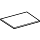 Mercedes-Benz 238-898-04-00 Center Cover Cap