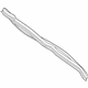Mercedes-Benz 205-750-54-00 Body Weatherstrip