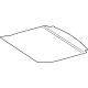 Mercedes-Benz 118-680-03-00-9E83 Floor Cover