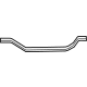Mercedes-Benz 463-470-61-00 Tank Strap