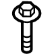 Mercedes-Benz 000000-001116 Radiator Support Bolt