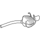 Mercedes-Benz 204-490-01-10-64 Muffler