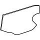 Mercedes-Benz 212-682-08-04 Quarter Panel Insulation