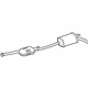 Mercedes-Benz 210-490-25-21 Muffler & Pipe