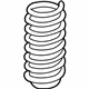 Mercedes-Benz 166-321-15-04 Coil Spring