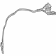 Mercedes-Benz 222-860-73-00 Washer Hose