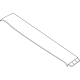 Mercedes-Benz 232-691-00-00 Trim Molding