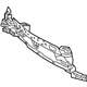 Mercedes-Benz 292-885-09-65 Lower Grille Mount Bracket
