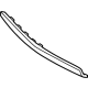 Mercedes-Benz 213-885-37-00 Lower Trim Panel