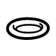Mercedes-Benz 029-997-23-45 Oil Return Tube O-Ring