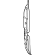 Mercedes-Benz 296-889-00-00 Rear Cover