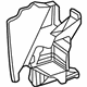 Mercedes-Benz 212-500-01-31 Oil Cooler Bracket