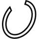 Mercedes-Benz 000-994-42-01 Axle Assembly Snap Ring