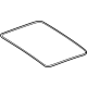 Mercedes-Benz 167-780-69-00 Sunroof Glass Seal
