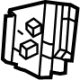 Mercedes-Benz 290-636-21-00 Reinforcement