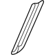 Mercedes-Benz 463-692-46-01 Windshield Pillar Trim