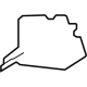 Mercedes-Benz 190-625-00-00 Inner Panel