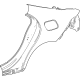 Mercedes-Benz 118-630-73-00 Quarter Panel