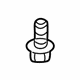 Mercedes-Benz 914130-010206 Mount Bracket Screw