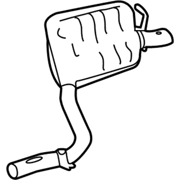 Mercedes-Benz Exhaust Pipe - 218-490-14-21