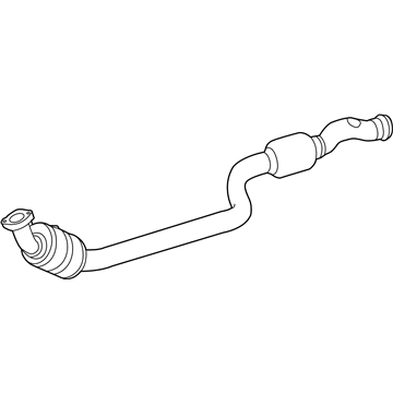 Mercedes-Benz E550 Exhaust Pipe - 212-490-47-20-80