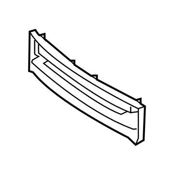 Mercedes-Benz 257-885-72-03 License Bracket Mercedes-Benz 257-885-72-03 License Bracket
