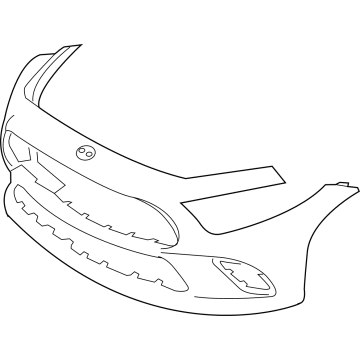 Mercedes-Benz CLS450 Bumper - 257-880-48-04-9999