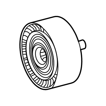 Mercedes-Benz C63 AMG S E Performance Idler Pulley - 139-206-01-00