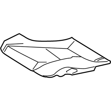 Mercedes-Benz C230 Seat Cushion - 203-910-29-50