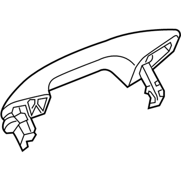 Mercedes-Benz GLE53 AMG SUV Exterior Door Handle - 099-760-20-01-3996