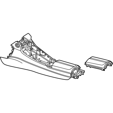 Mercedes-Benz SL43 AMG Center Console - 232-680-10-01-8L41