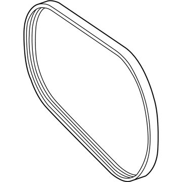 Mercedes-Benz GL450 Drive Belt - 002-993-67-96