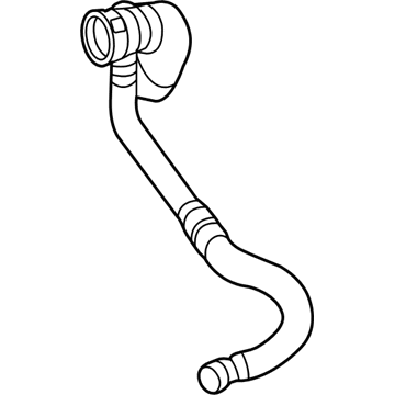Mercedes-Benz ML63 AMG Coolant Reservoir Hose - 166-500-56-75