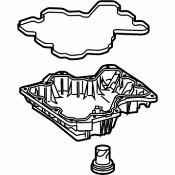 Mercedes-Benz S63 AMG E Performance Oil Pan - 177-010-53-03