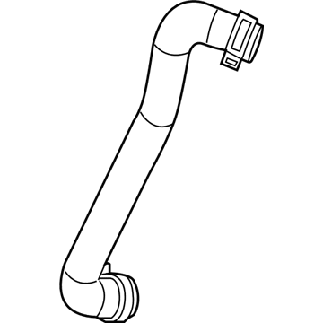 Mercedes-Benz E400 Cooling Hose - 212-501-05-84